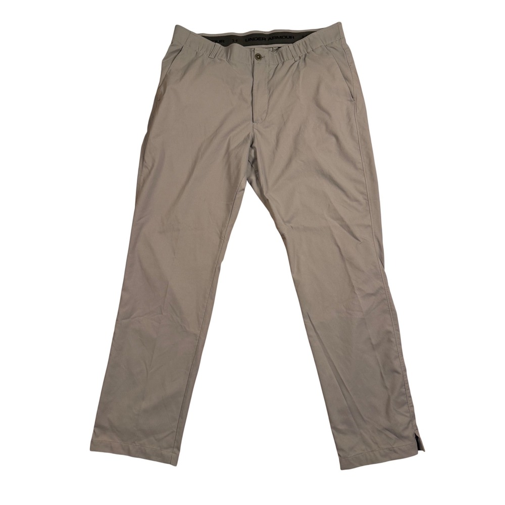 Under Armour Mens Showdown Golf Pants Gray 38/32 Stretch Performance 1309547‎